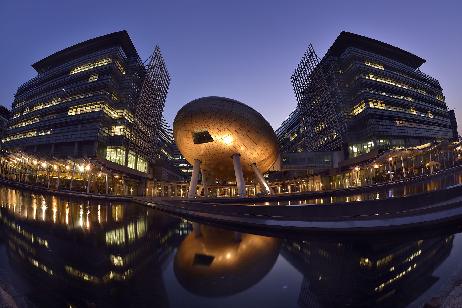 HKSTP Golden Egg. (Photo: HKSTP)