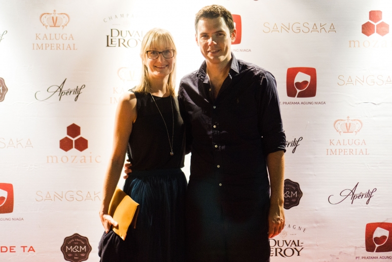 Lauren Fraser and her husband