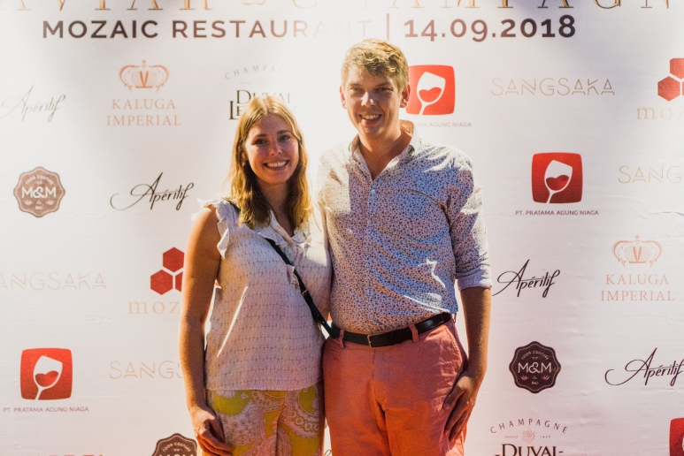 Sophie Szigethy and her husband