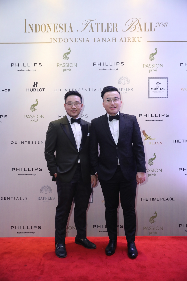 Stephen Wong and Joshua Wongso