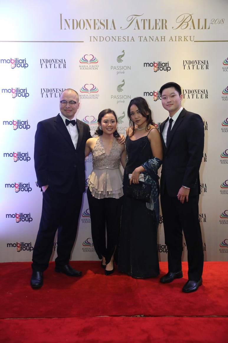Daniel Wardhana, Megan Chu, Calista Aurelia and Eugene Siswanto