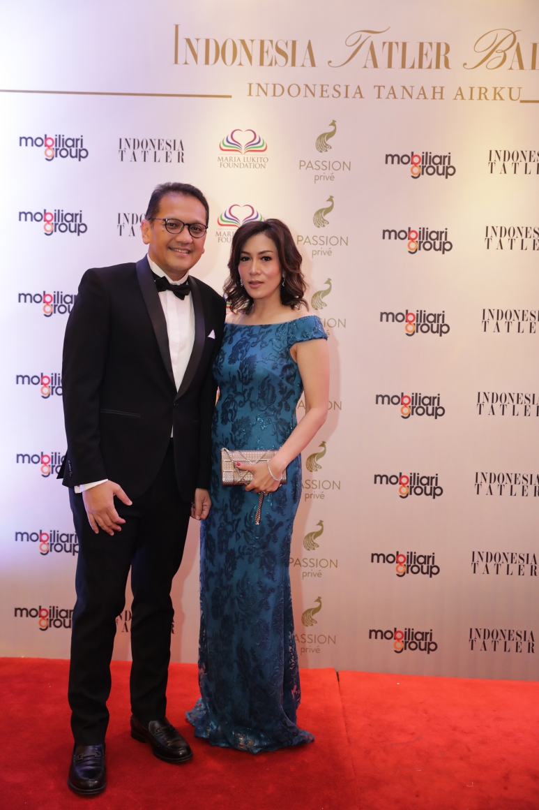 Endy Suryokusomo and spouse