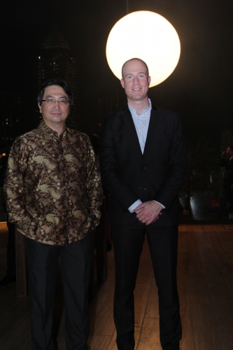 Andre Muliadi and Fredrik Harfors