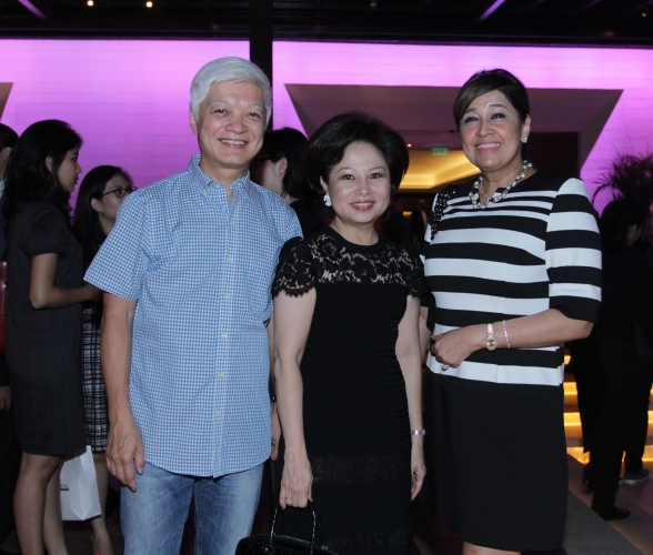Boyke Gozali, Tati Gozali and Sonya Lee
