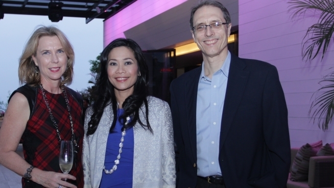 Deborah Iskandar, Noni Purnomo and Justin Doebele