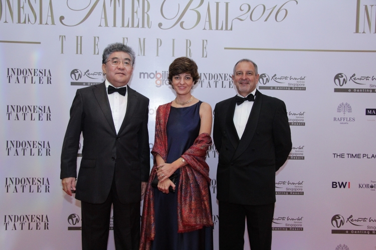 HE Askhat T. Orazbay, HE Anna Aghadjanian and HE Federico Salas
