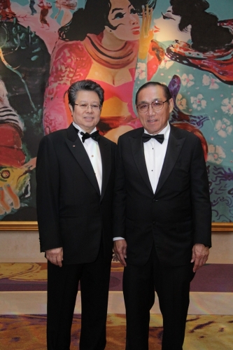 Ronny Wongkar and Ami Wilianto