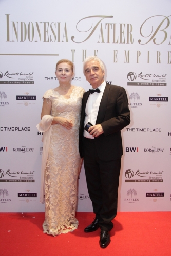 Madame Durhan Gurbuz and HE Sander Gurbuz