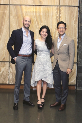 Matteo Lamera, Evelyn Sasmito and Rian Krisnadi