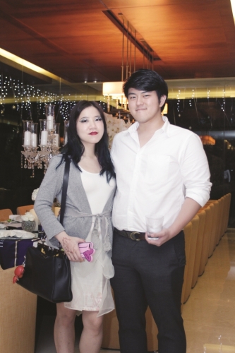 Francesca Tanmizi and Kaspar Hidayat
