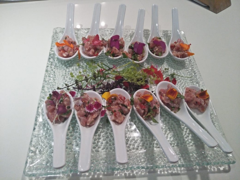Easy Recipe Tuna Fish With Gohu Sauce By Chef Petty Elliott Tatler Asia
