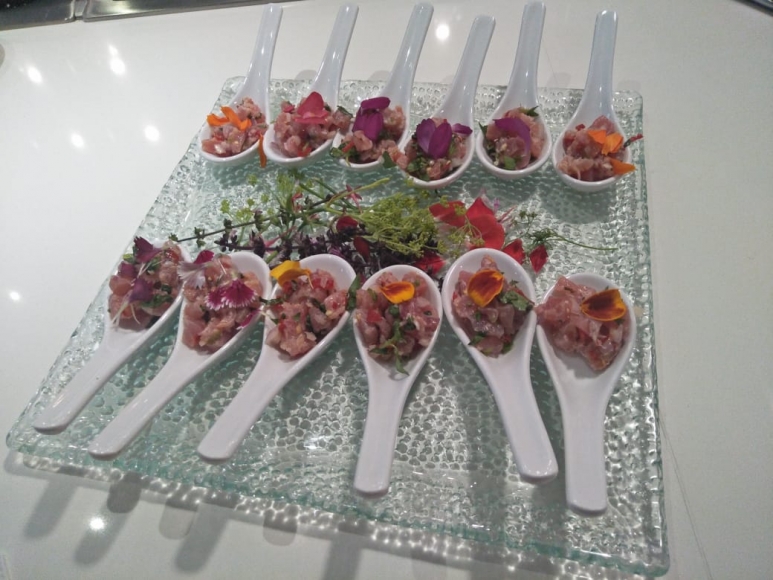 Easy Recipe Tuna Fish With Gohu Sauce By Chef Petty Elliott Tatler Asia