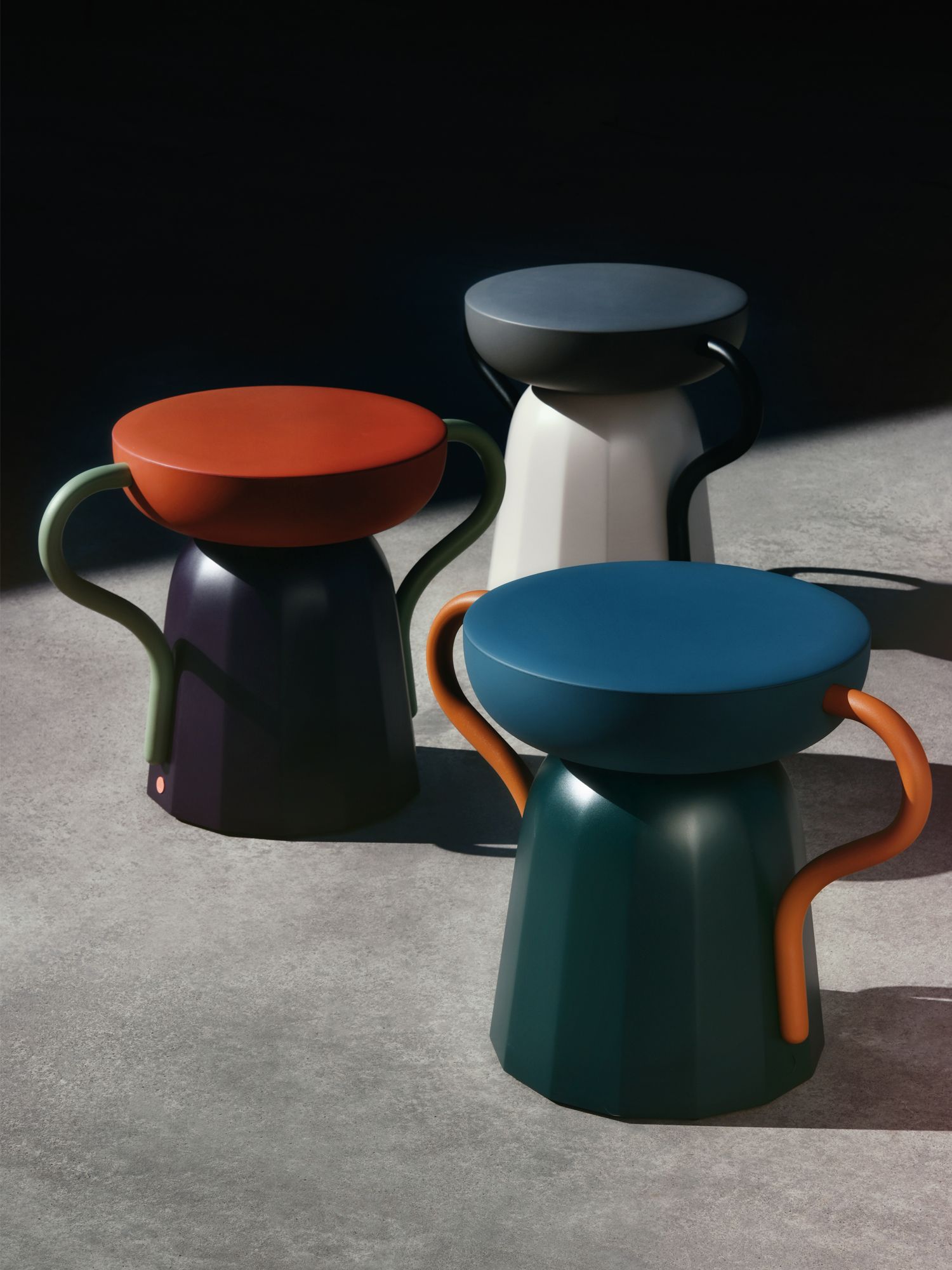 The La Manufacture Allié stool, by Luca Nichetto combines the best of both form and function Image: Courtesy of La Manufacture, via Sebastian Herkner