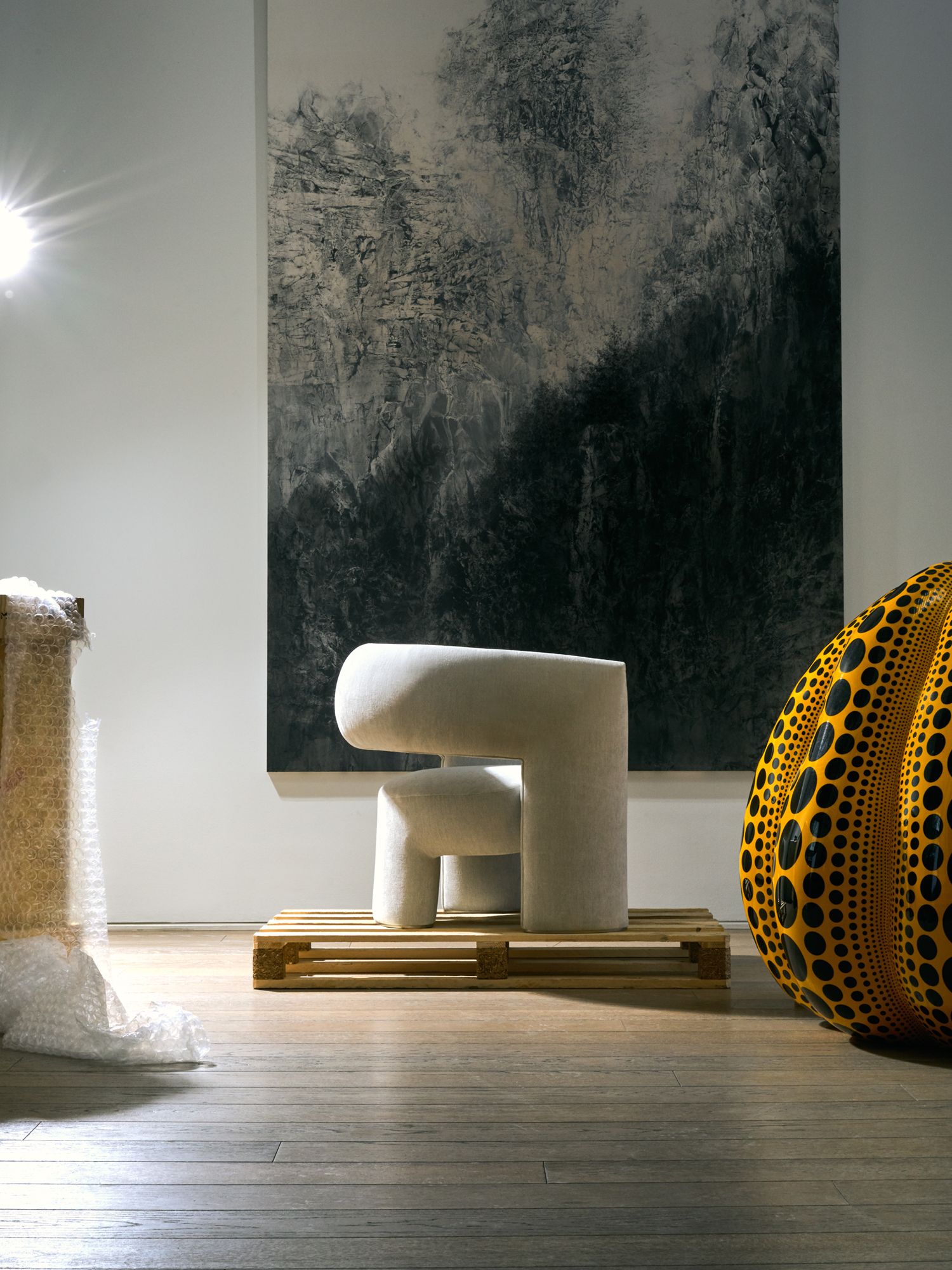 The chic piece adds stylish appeal to any room Image: Courtesy of Man of Parts