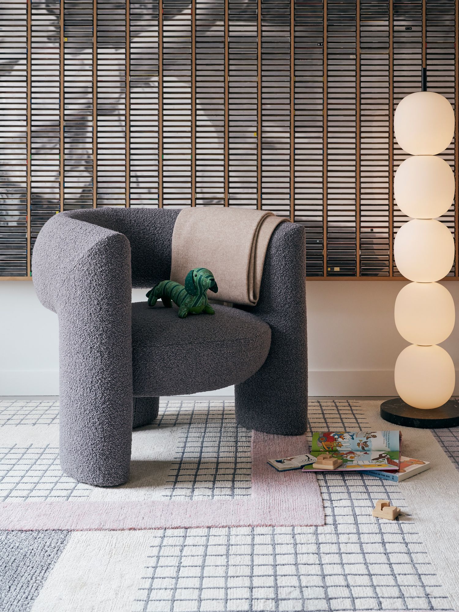 The Man of Parts Via del Corso chair by Yabu Pushelberg exudes comfort Image: Courtesy of Man of Parts