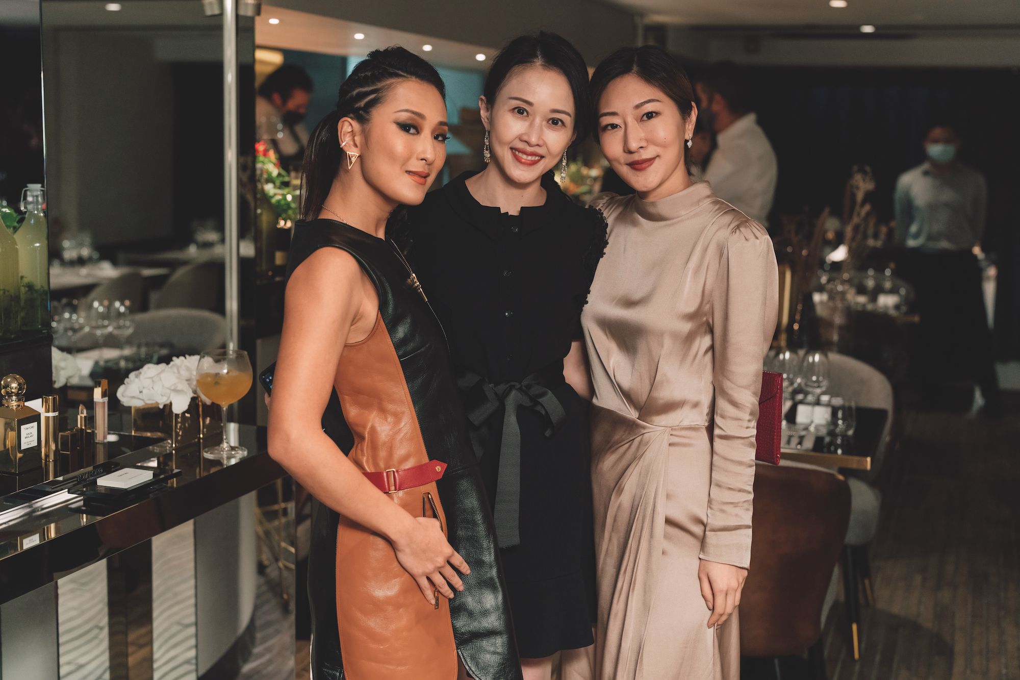 Antonia Li, Jacqueline Chow and Yvonne Fong