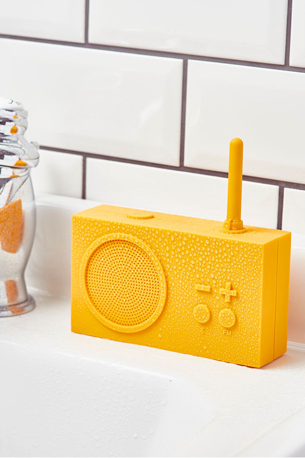 The Lexon Tykho 3 is available in several colourways, and is water-resistant due to its rubber finish (Image: Lexon)