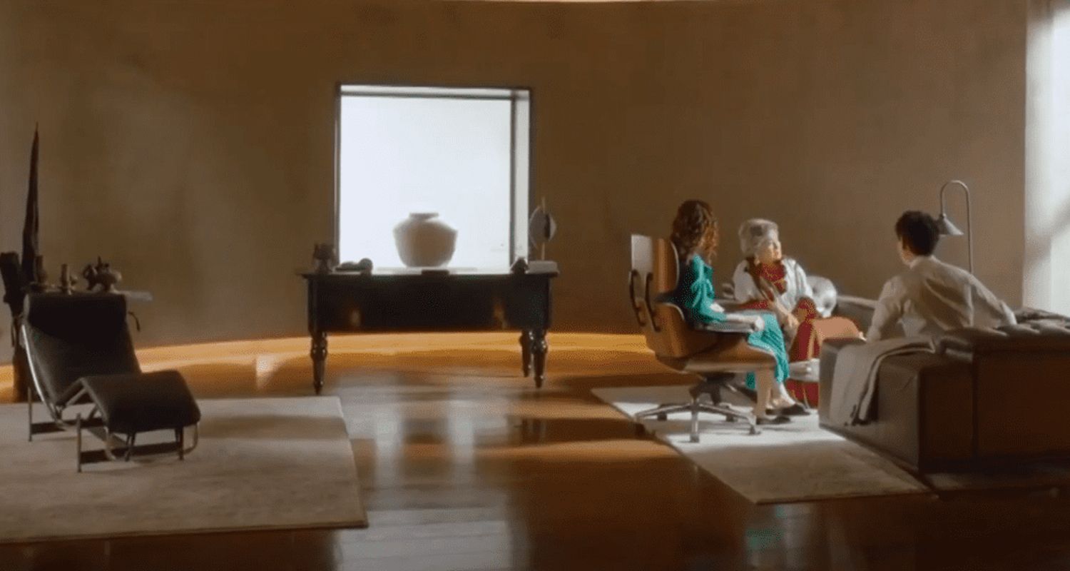 Netflix's hit Korean drama series Mine featured the LC4 recliner (Image: Courtesy of Netflix)