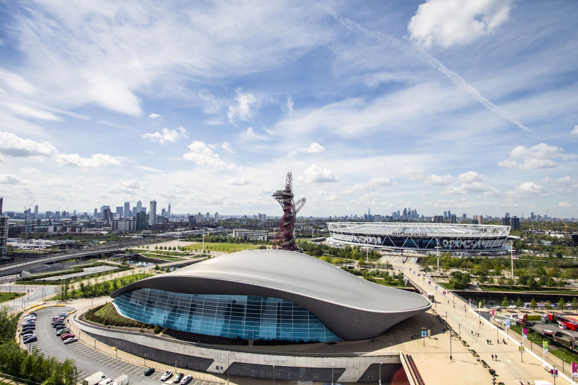 Zaha Hadid's London Aquatics Centre  - Photo from iStock