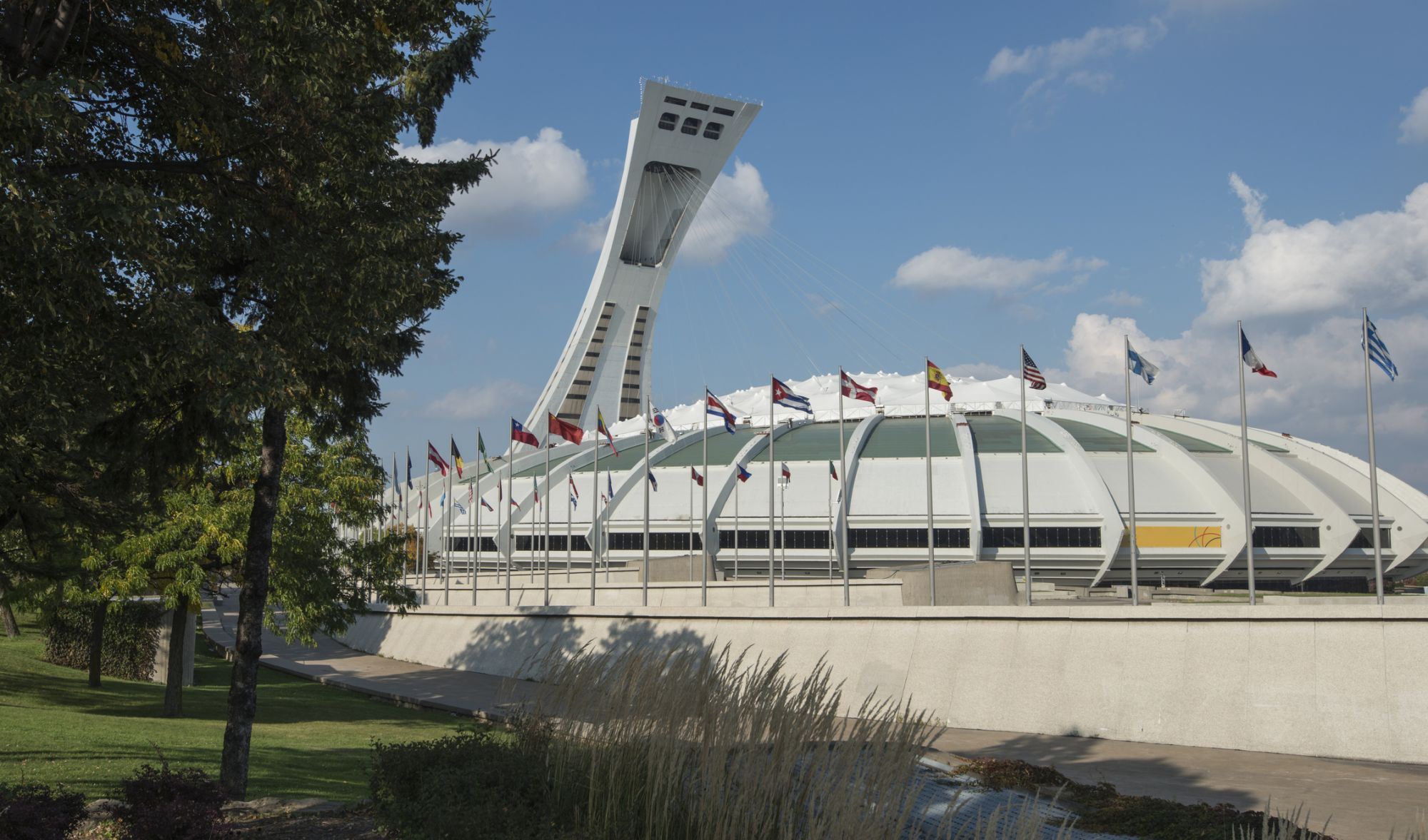 Roger Taillibert's Montreal Olympic Stadium, also known as The Big O - Photo from iStock