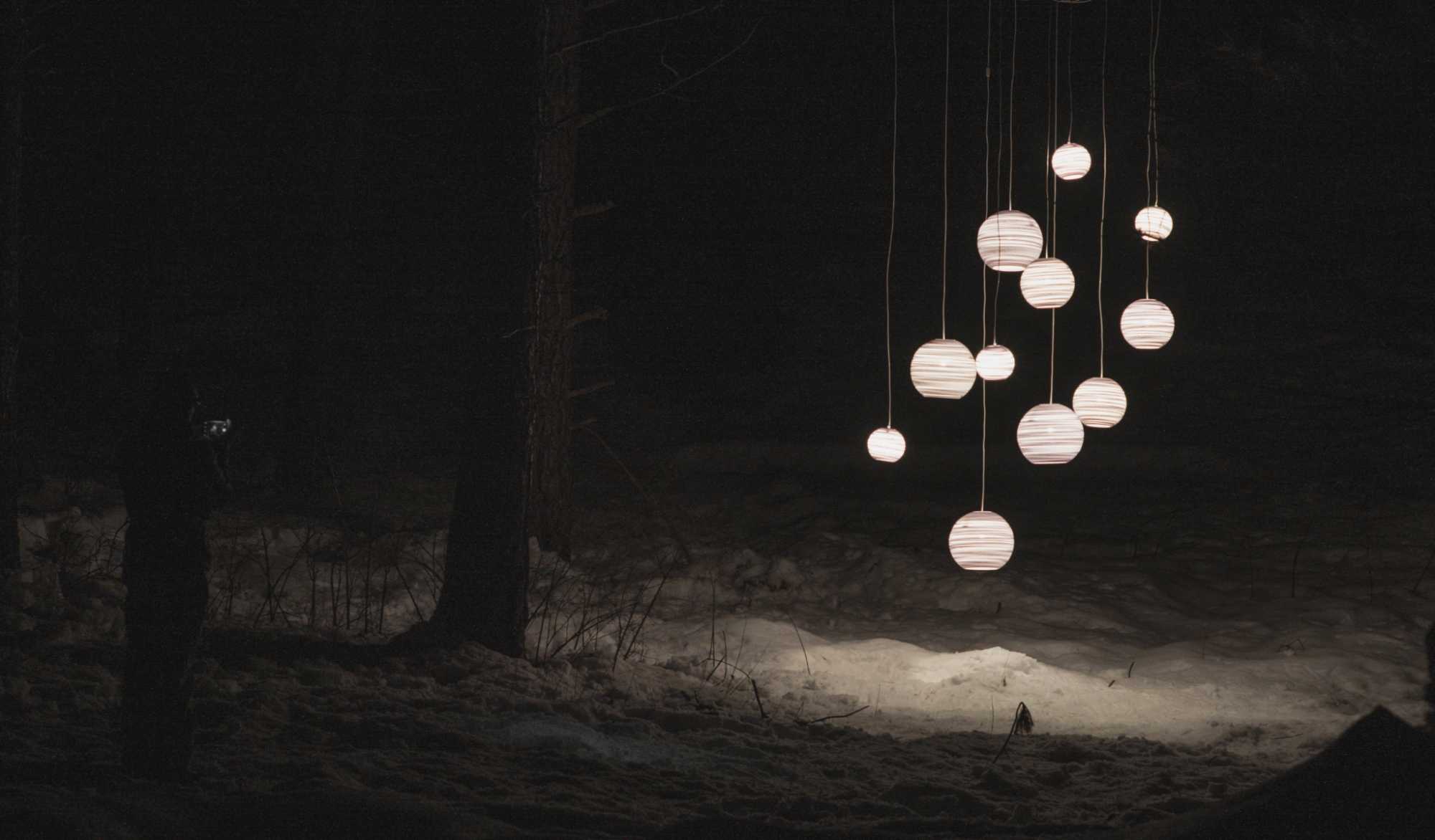 A group of Graypants' Scraplights in white