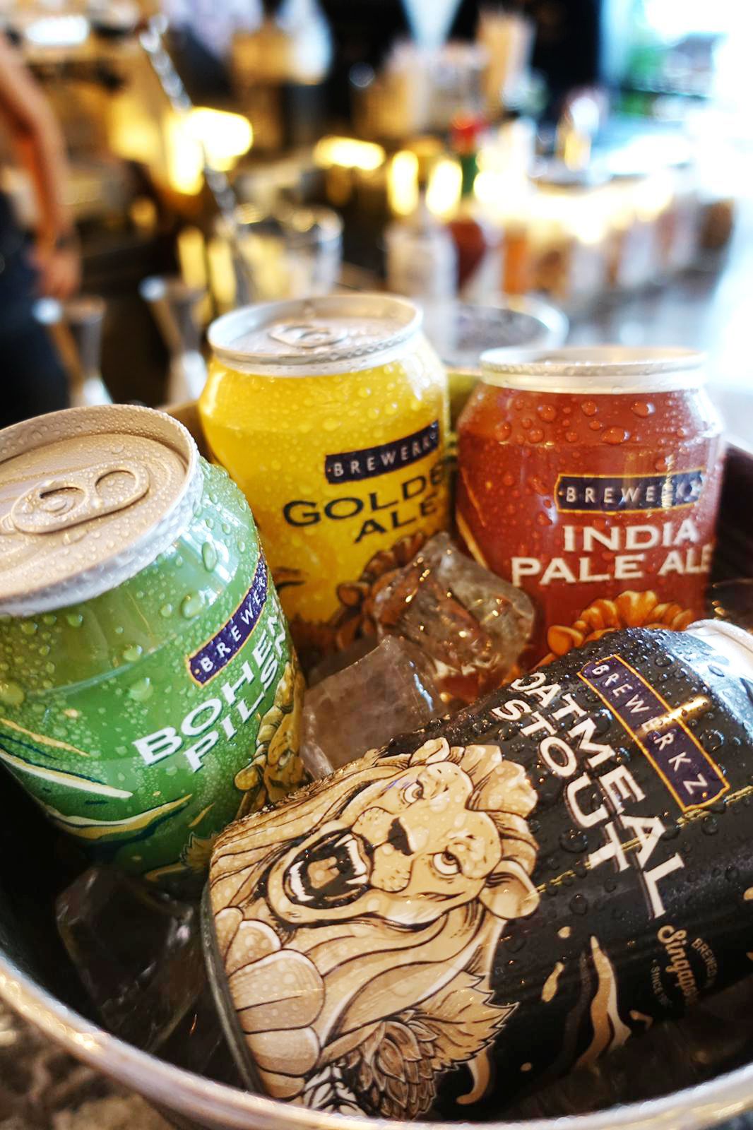 Beers from Brewerkz (Photo: Brewerkz)