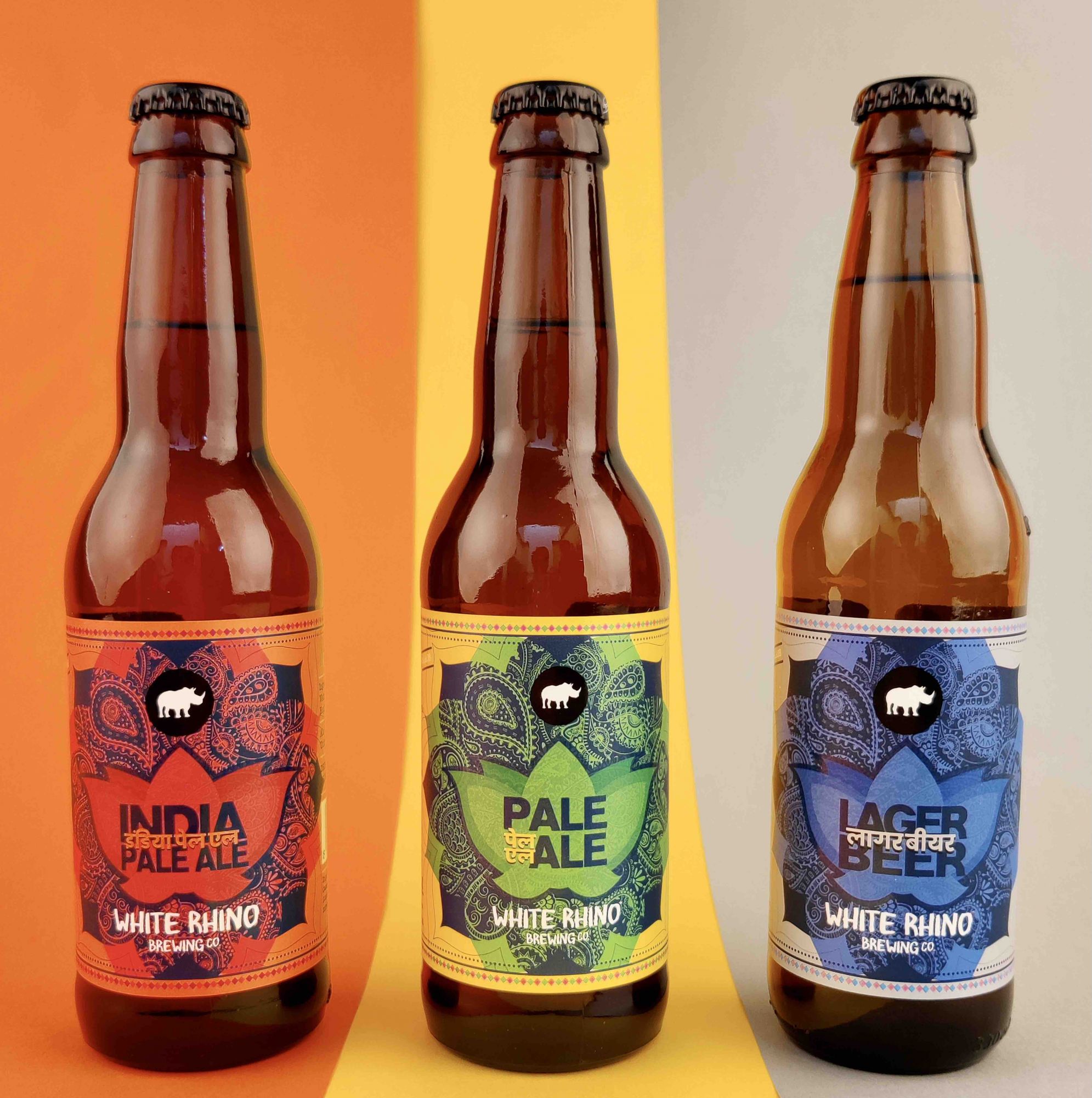 White Rhino Brewing Co's range (Photo: White Rhino Brewing Co)