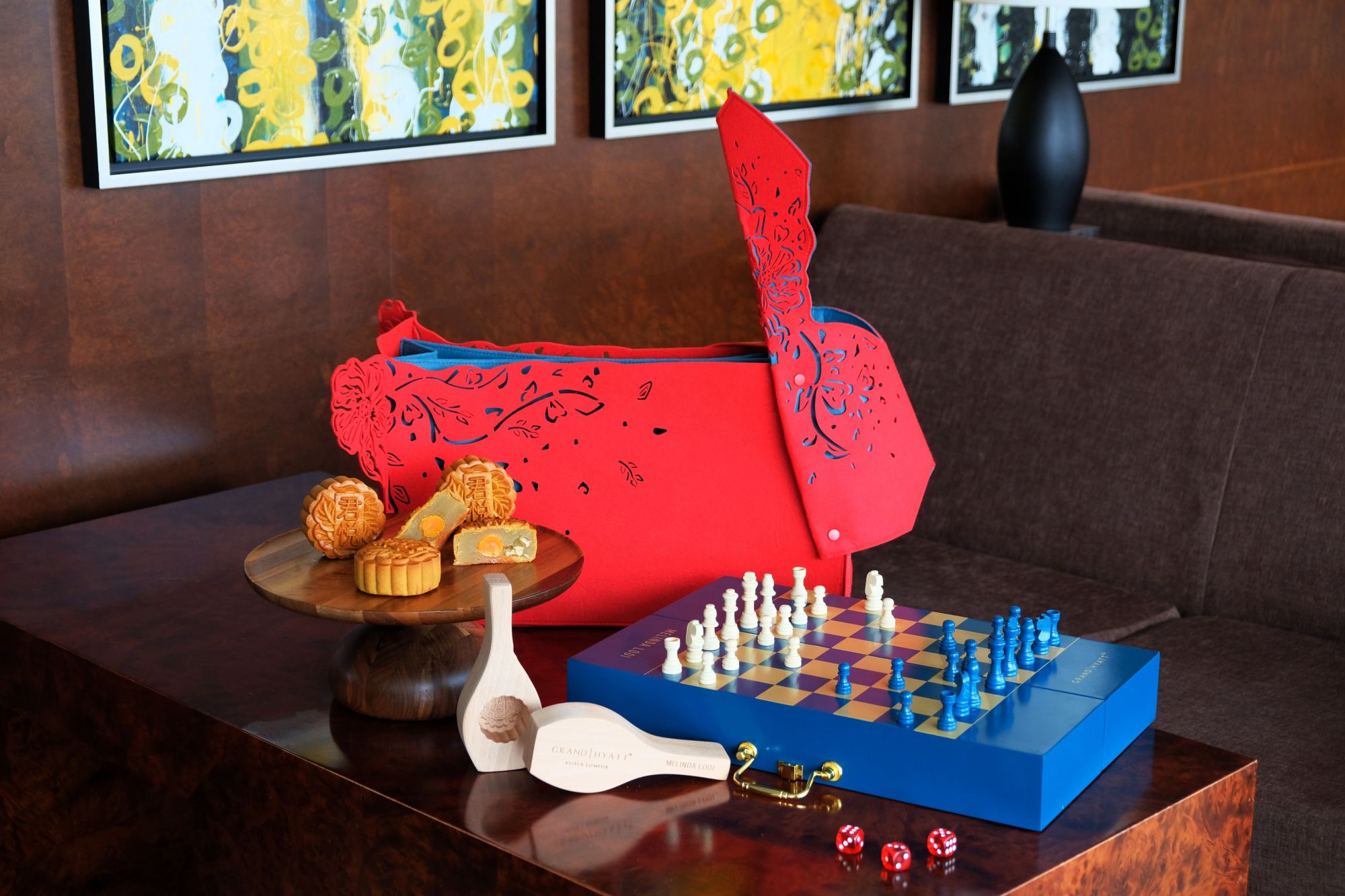The Grand Gambit With The Jade Tote, of Grand Hyatt
