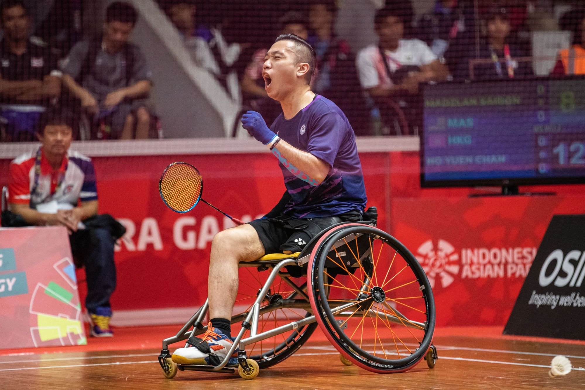 Para badminton player Chan Ho-yuen