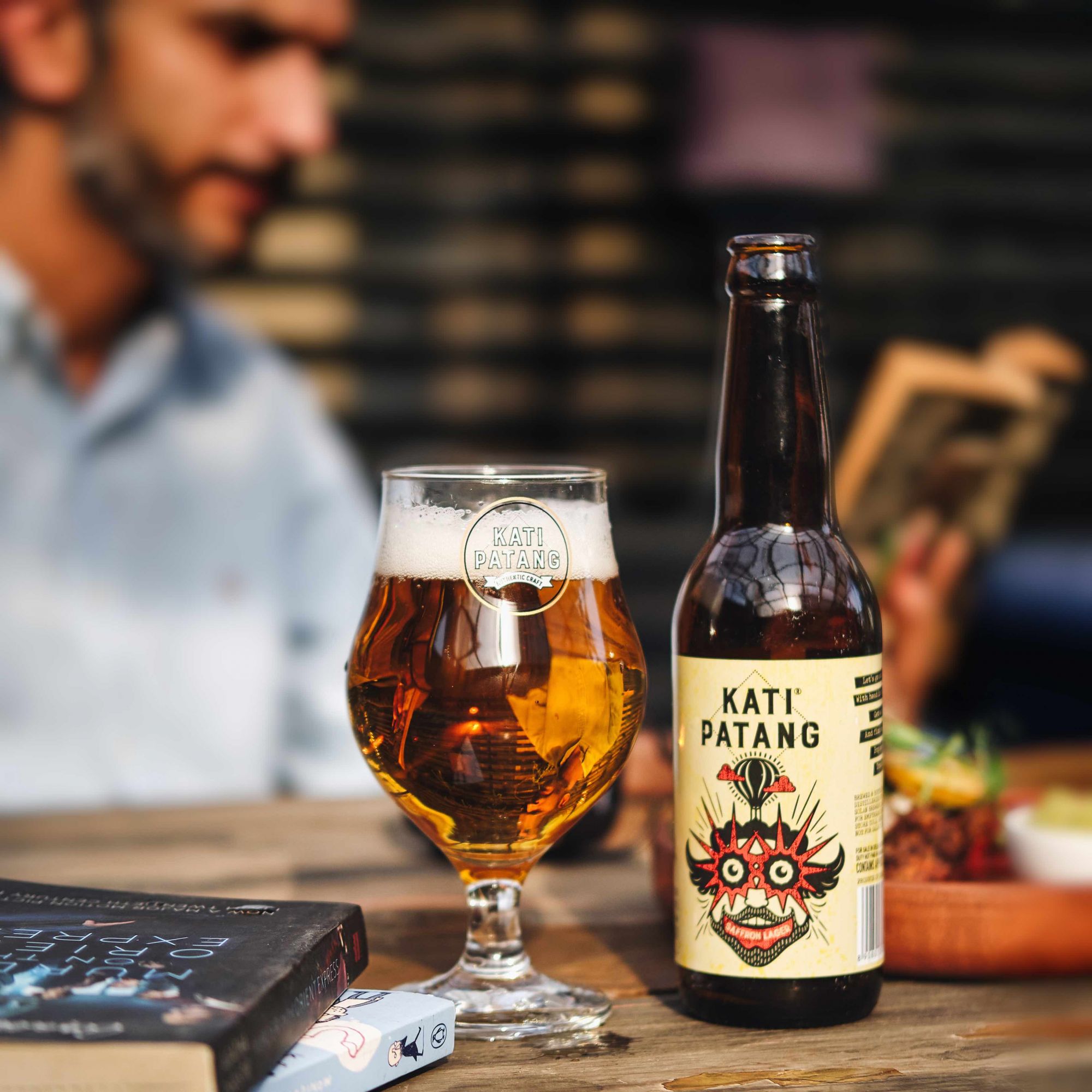 Kati Patang's Saffron Lager (Photo: Kati Patang)
