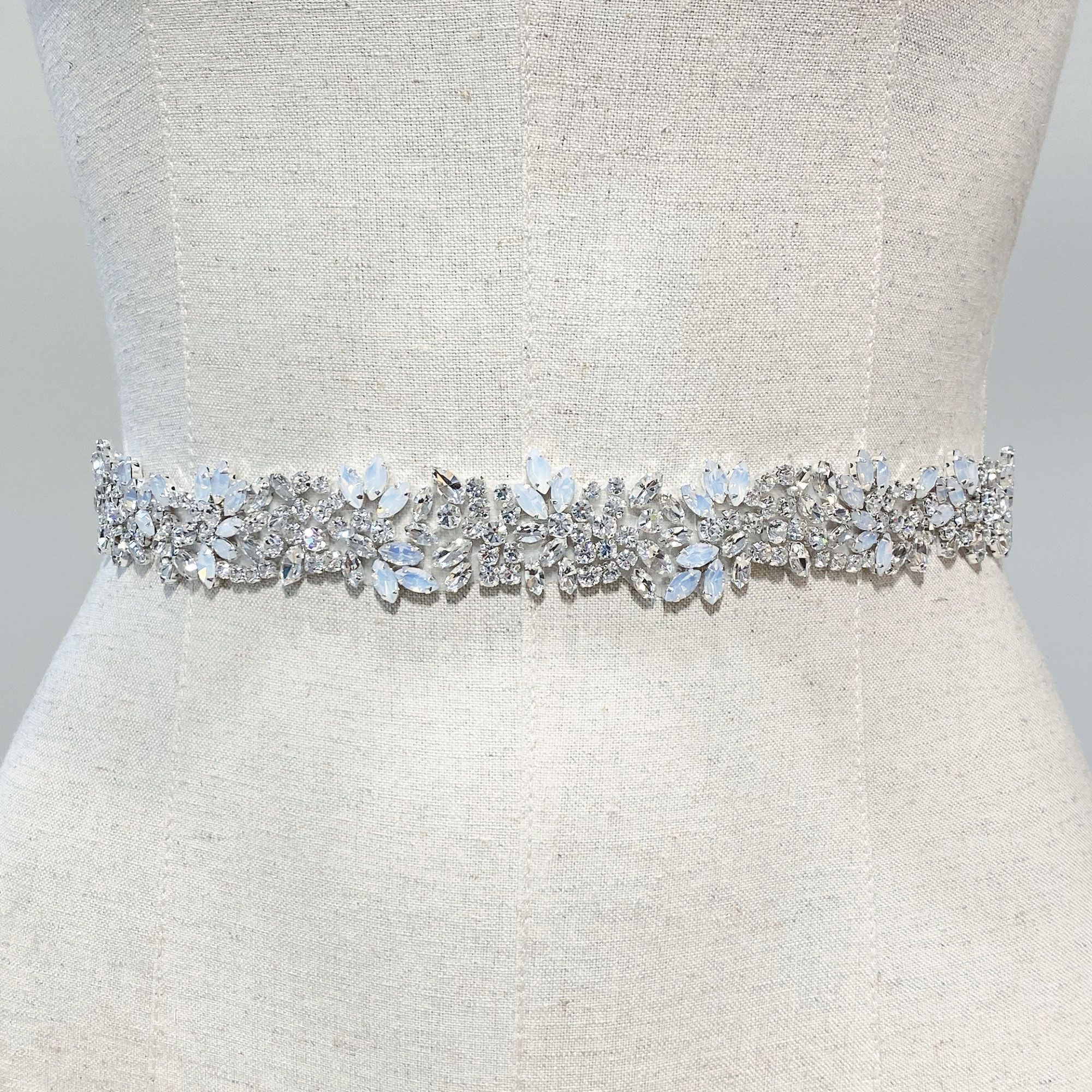 Ivory and Co Moonbeam Bridal Belt | Photo from Crystal Bridal Accessories