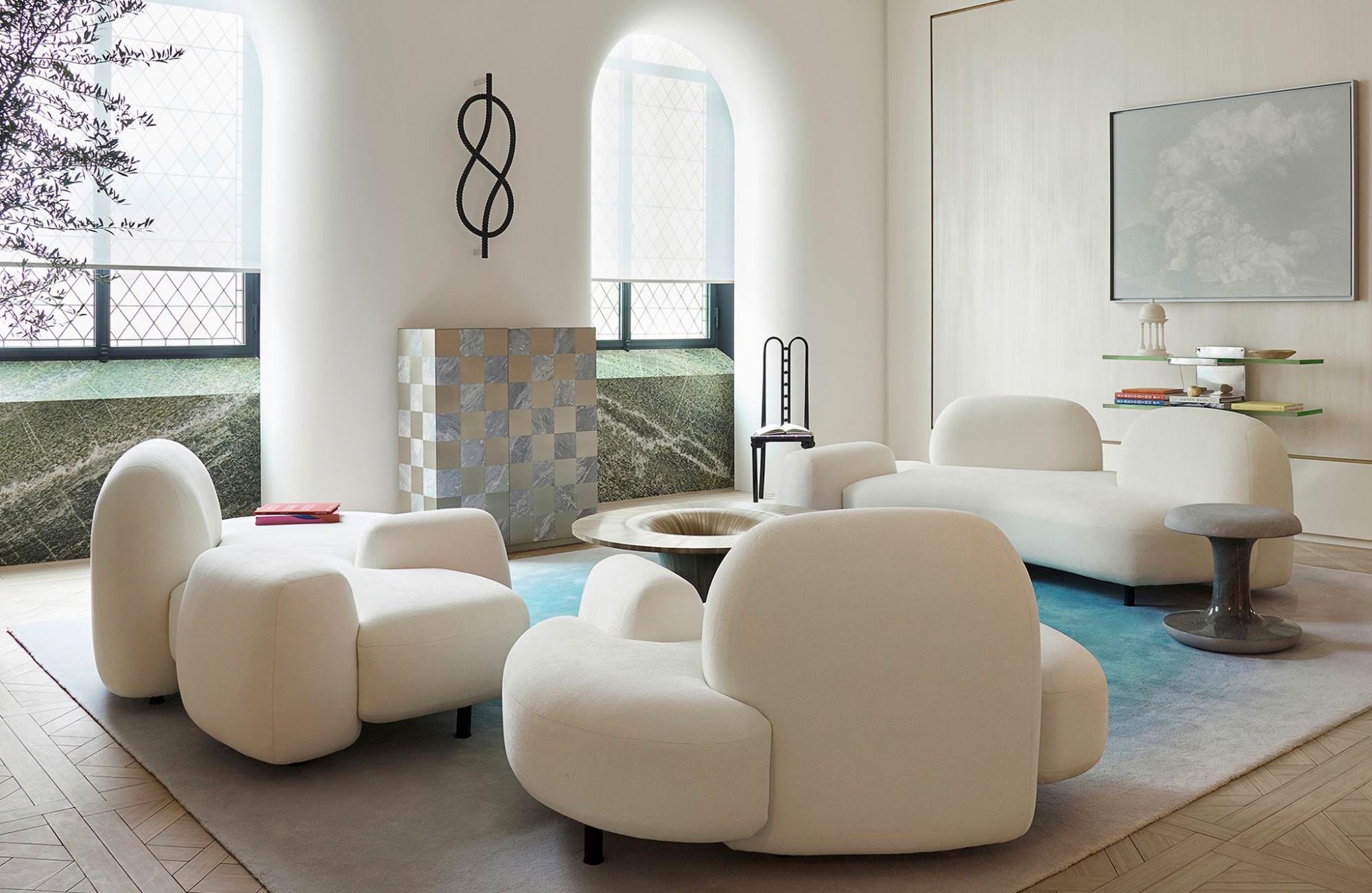 Mathieu Lehanneur’s Familyscape sofas Image: Courtesy of Mathieu Lehanneur