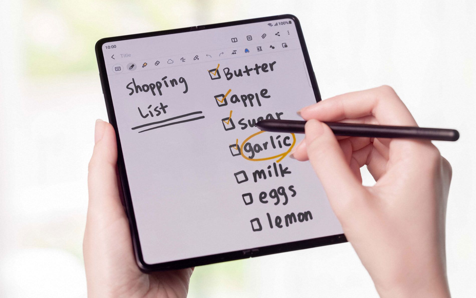 The Galaxy Z Fold 3 now supports the S Pen stylus, opening up more creative possibilities.