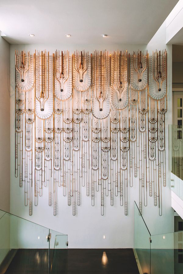 Pamela Tan’s intricate wall installation is feng-shui compliant and aesthetically pleasing