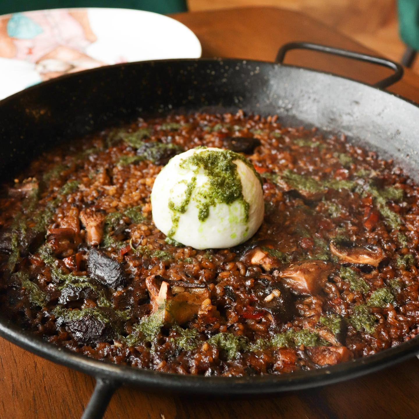Truffle and Mushroom Paella | La Picara Manila Official Facebook Page