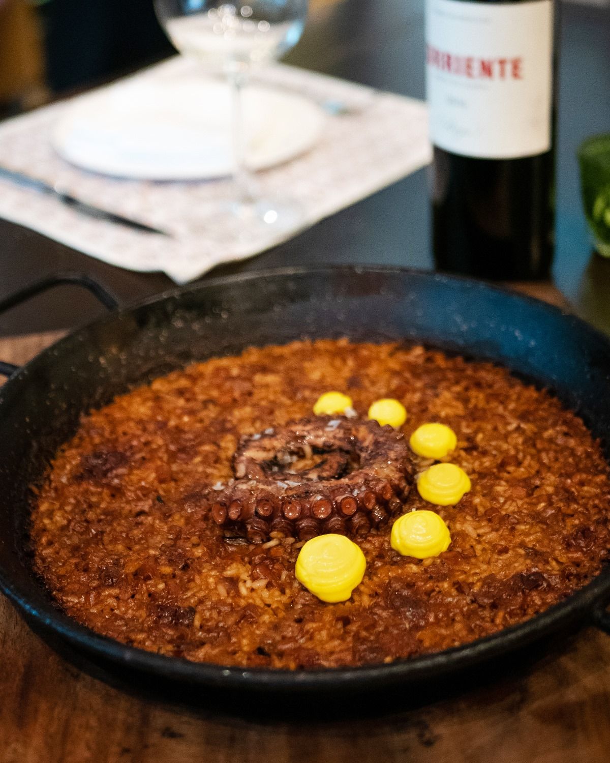 Paella Pulpo | Las Flores Official Facebook Page
