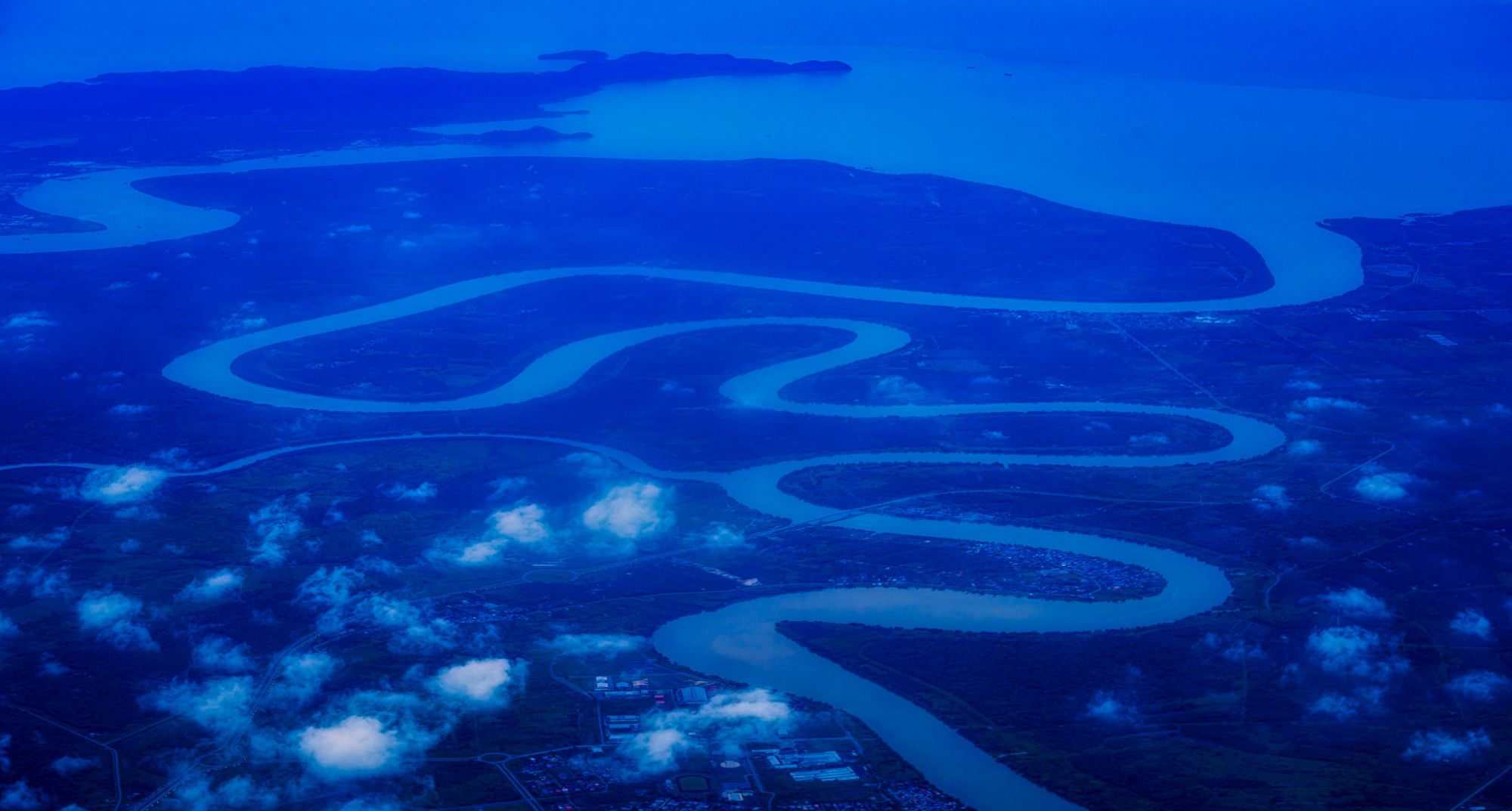 Over the Sabang River, Sarawak