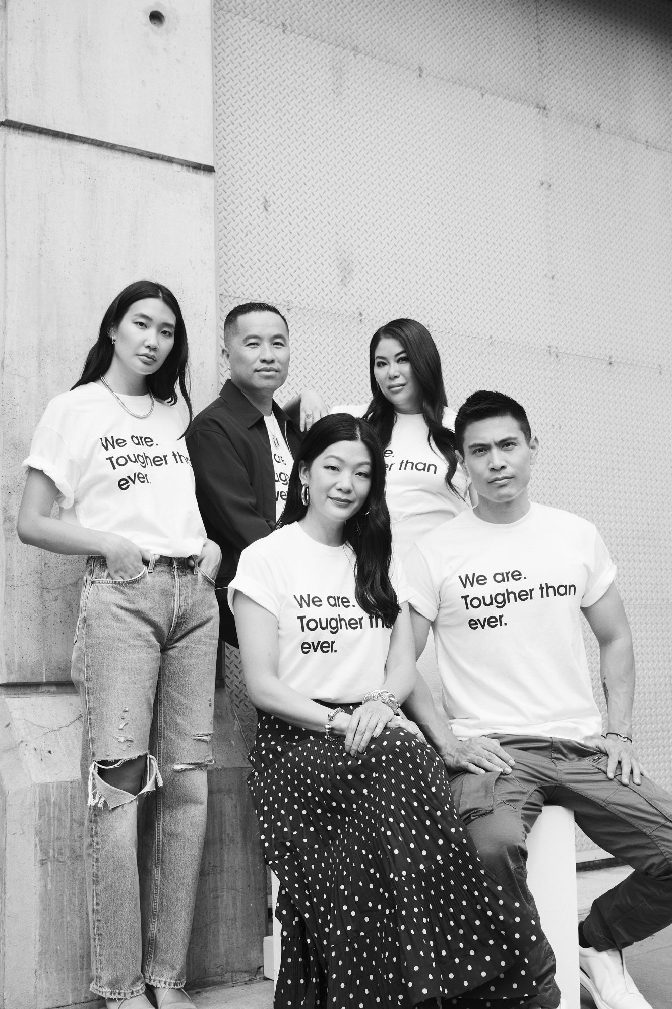 Stop Asian Hate shoot in New York by Winnie Au