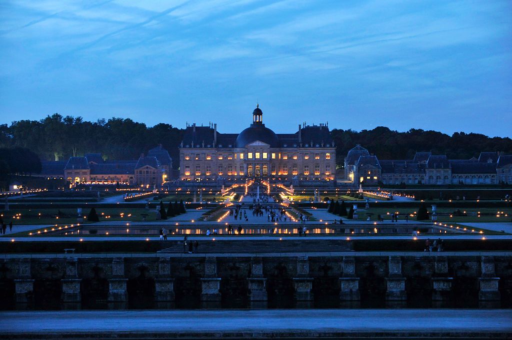 Soiréé aux chandelles, 2 octobre 2017, Vaux le Vicomte, Maincy, France. (Photo by Beatrice LECUYER-BIBAL/Gamma-Rapho via Getty Images)