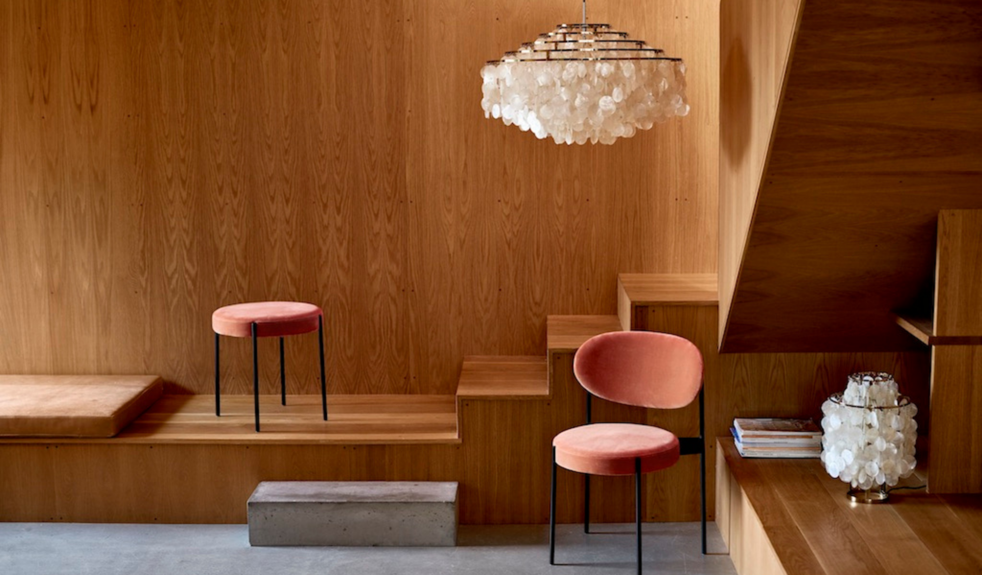 VERPAN Fun pendant light by Verner Panton available from SMUK Living