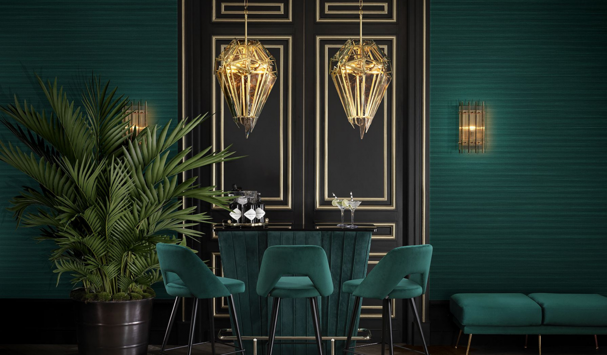 Eichholtz Shard Chandelier available from Point 21