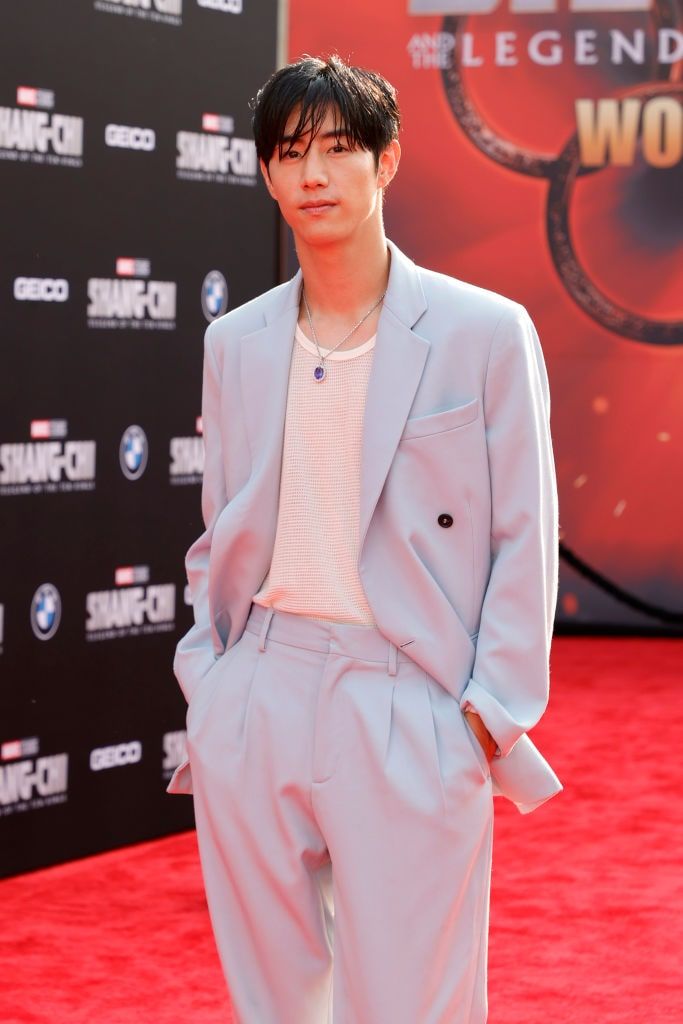 Mark Tuan attends Disney's premiere of "Shang-Chi And The Legend Of The Ten Rings" at El Capitan Theatre on August 16, 2021 in Los Angeles, California. (Photo by Amy Sussman/WireImage)
