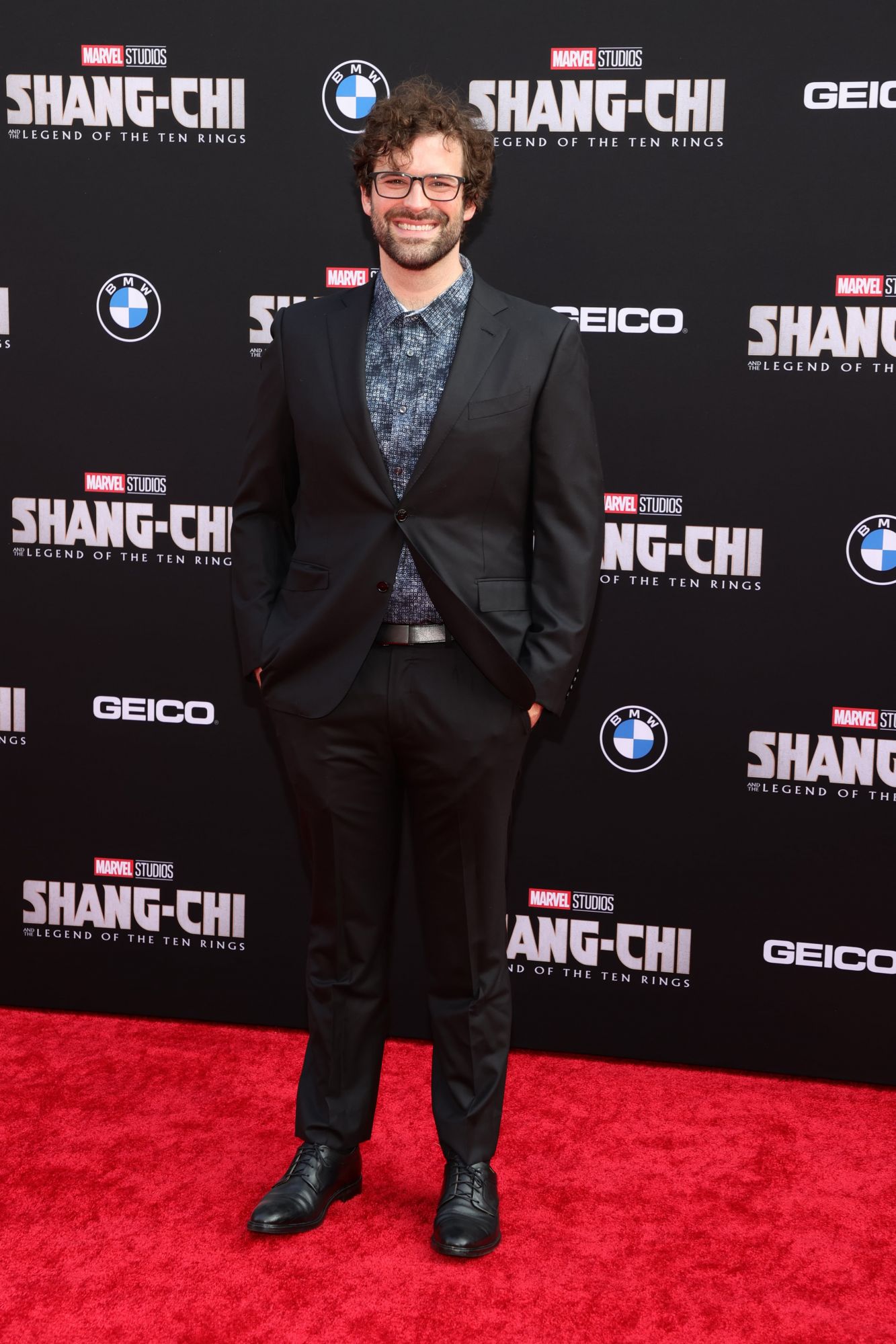 Andrew Lanham attends Disney's premiere of "Shang-Chi And The Legend Of The Ten Rings" at El Capitan Theatre on August 16, 2021 in Los Angeles, California. (Photo by Rich Fury/Getty Images)