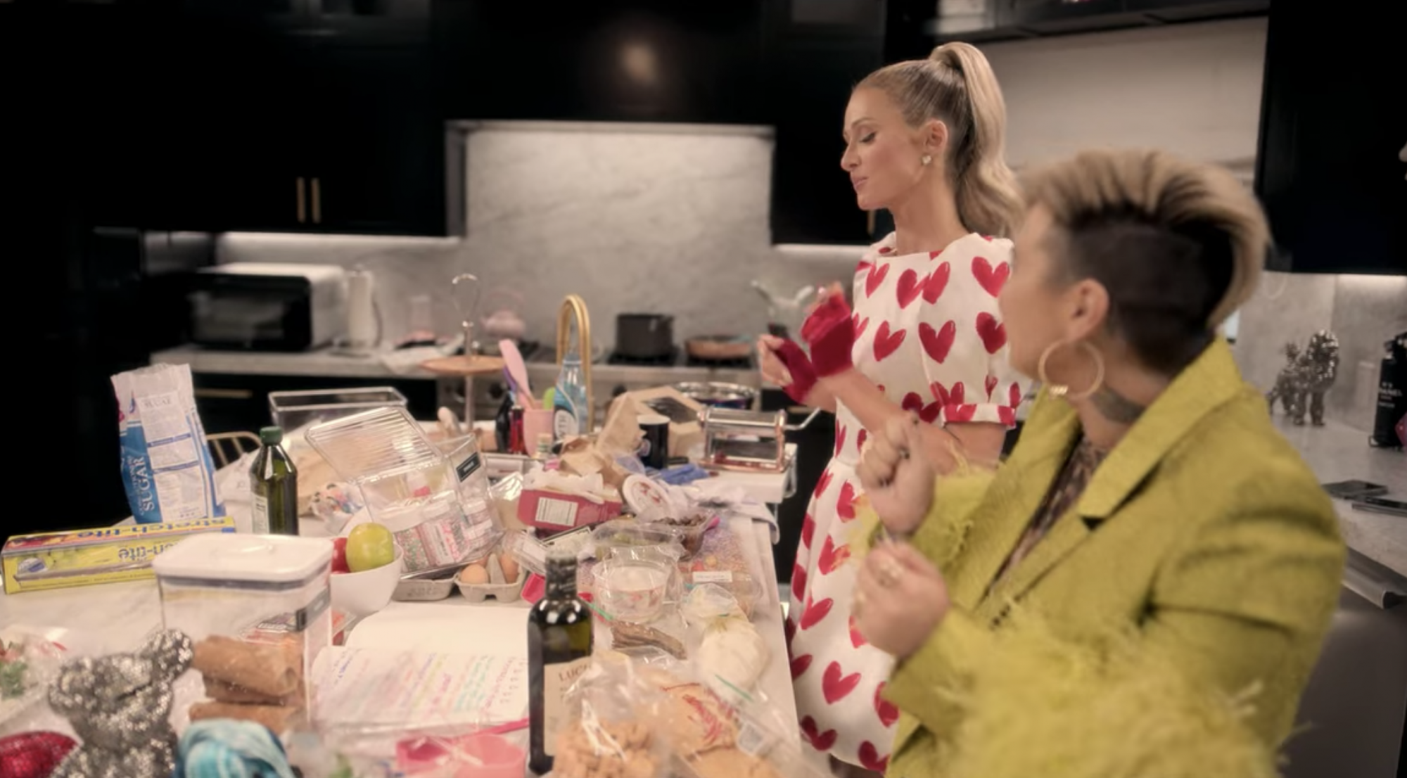 Screenshot from 'Cooking with Paris' | Netflix