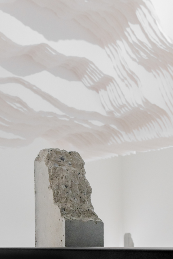 Paper meets concrete at Niko Neko 1.5 designed by Studio Bikin