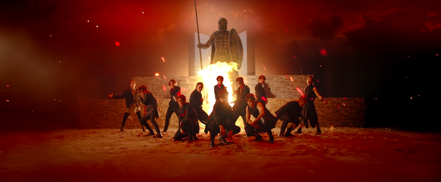 hong kong boy band mirror warrior mv