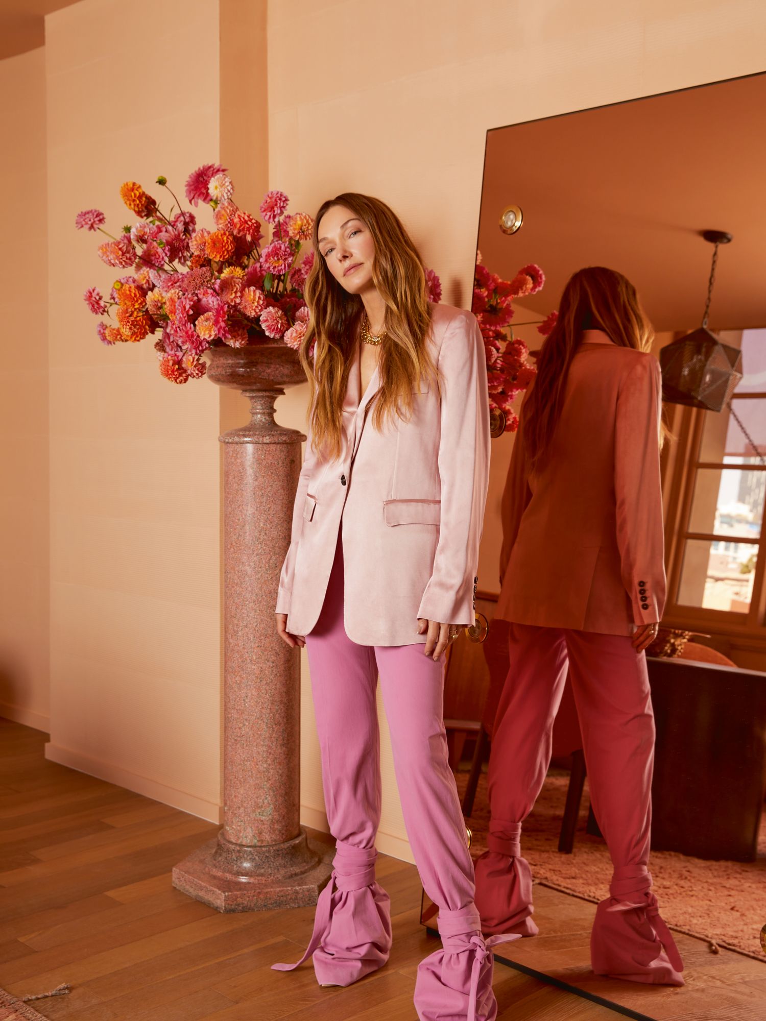 Faded Terracotta, a paint colour from the Farrow & Ball x Kelly Wearstler California Collection