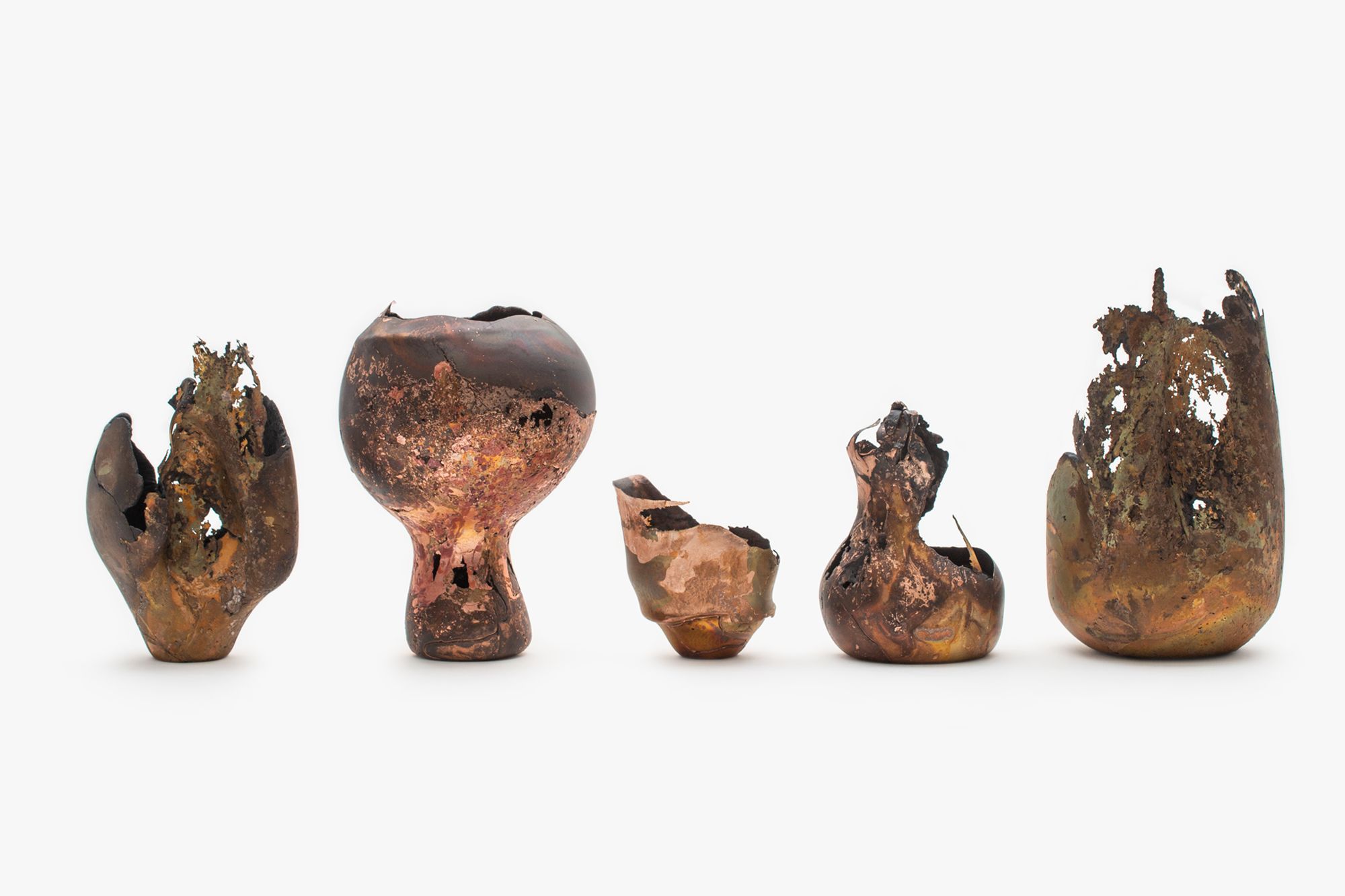 113, an ongoing series of experiments that explore the relationship between copper alloys and glass