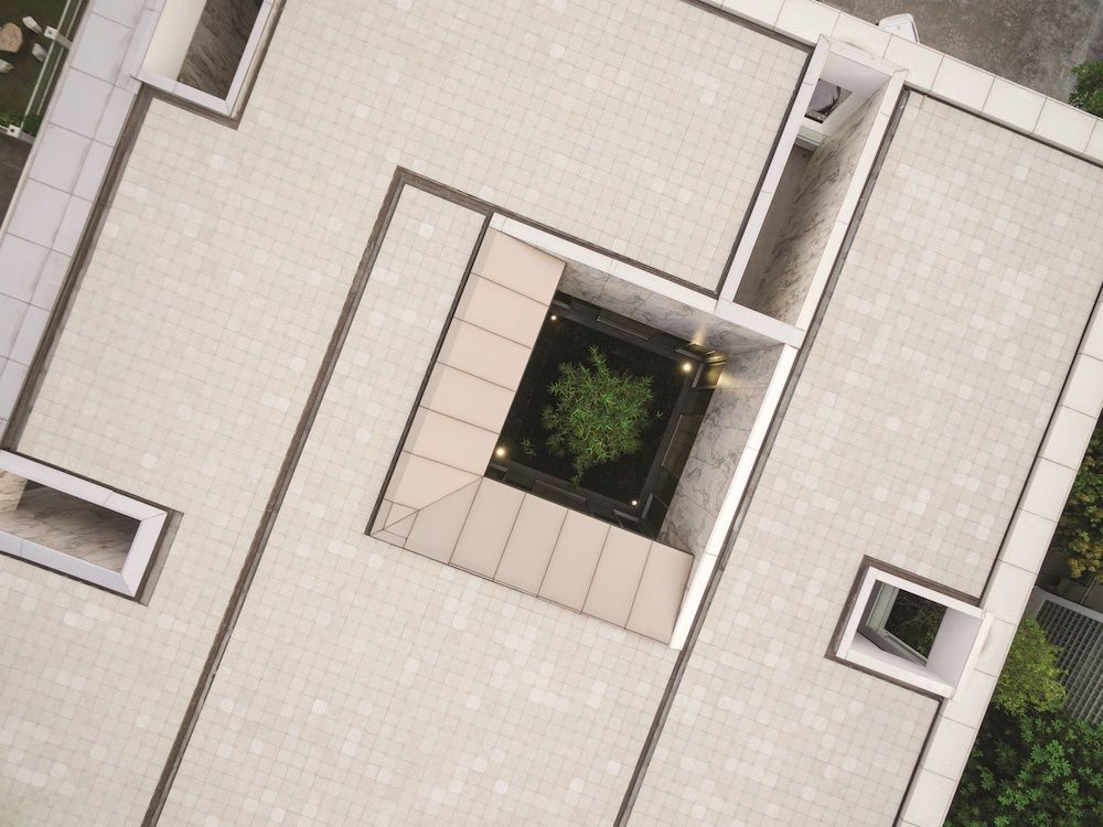 Marble House,位於泰國曼谷,由Openbox Architects 設計。照片:Wison Tungthunya(Thames & Hudson 提供)