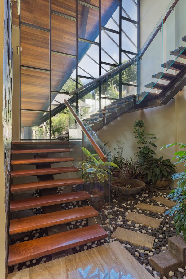 Each staircase has its own character
